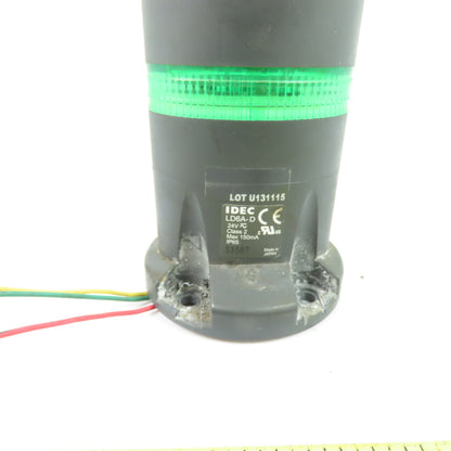 IDEC LD6A-D 2-Tier Stack Light 24V AC/DC Red Green Indicator