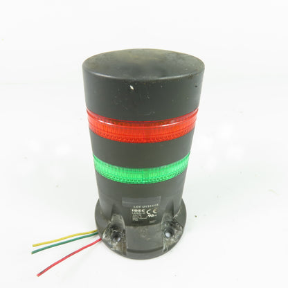IDEC LD6A-D 2-Tier Stack Light 24V AC/DC Red Green Indicator