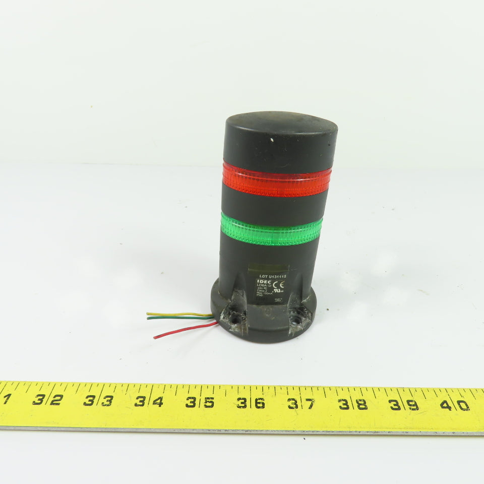 IDEC LD6A-D 2-Tier Stack Light 24V AC/DC Red Green Indicator – Bullseye ...