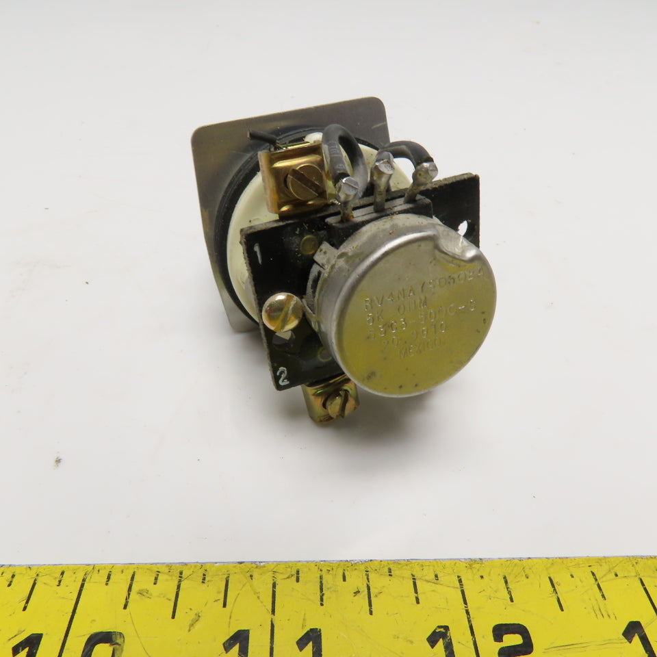 Precision 53C3-5000-S RV4NAYSD502A 5K Ohm Potentiometer