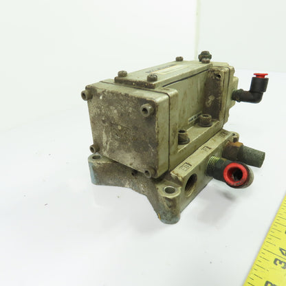 SMC NVSA4134-00A Pneumatic Air Valve 15-150 PSI W/ Subplate