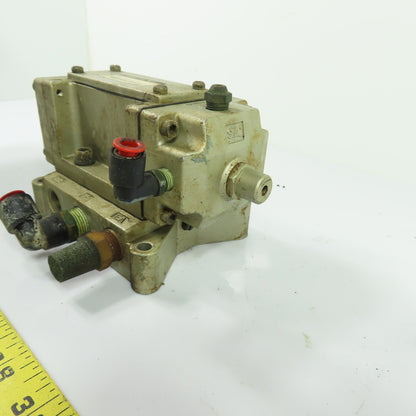 SMC NVSA4134-00A Pneumatic Air Valve 15-150 PSI W/ Subplate