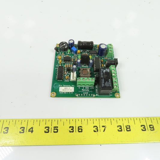 Eco Sensors, Inc. OEM-3 Ozone Detection Control Circuit Board 12VDC Relay Output
