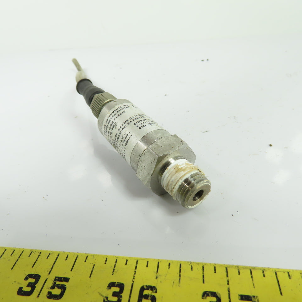 Dwyer Instruments 628-10-GH-P1-E6-S5 Pressure Transmitter 0-100 PSIG 0-10VDC Out