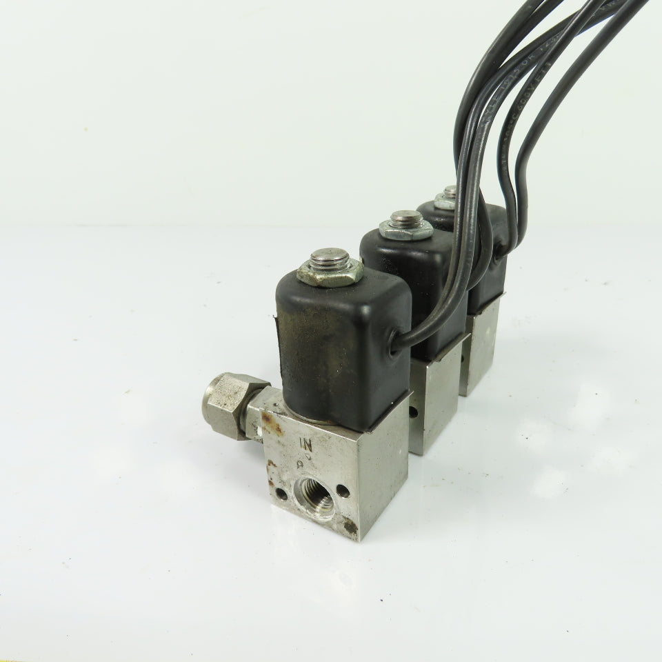 Peter Paul 52X05570GB (3)Solenoid Valves 120V 6.0W 5/32 Orifice