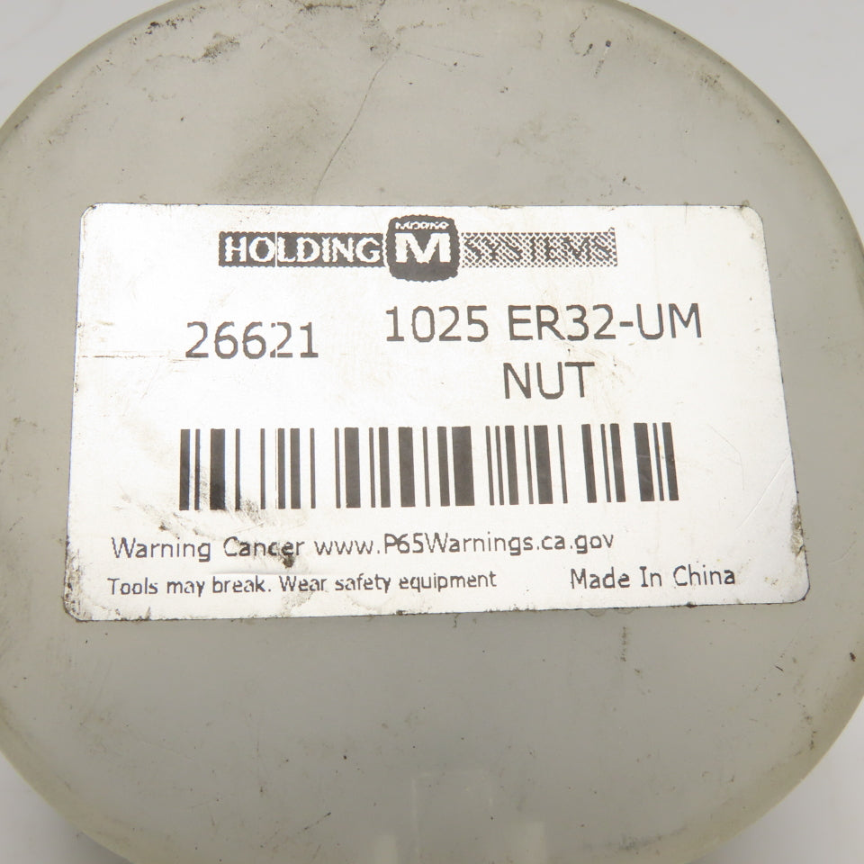 Holding Systems 1025 ER32-UM ER32UM Collet Nut