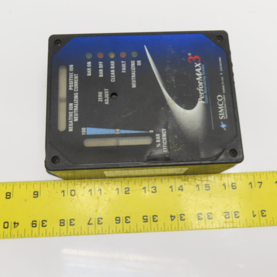 SIMCO 4108068 PerforMAX 3 CNTRL/DISPLAY Static Neutralizing System Display 24VAC