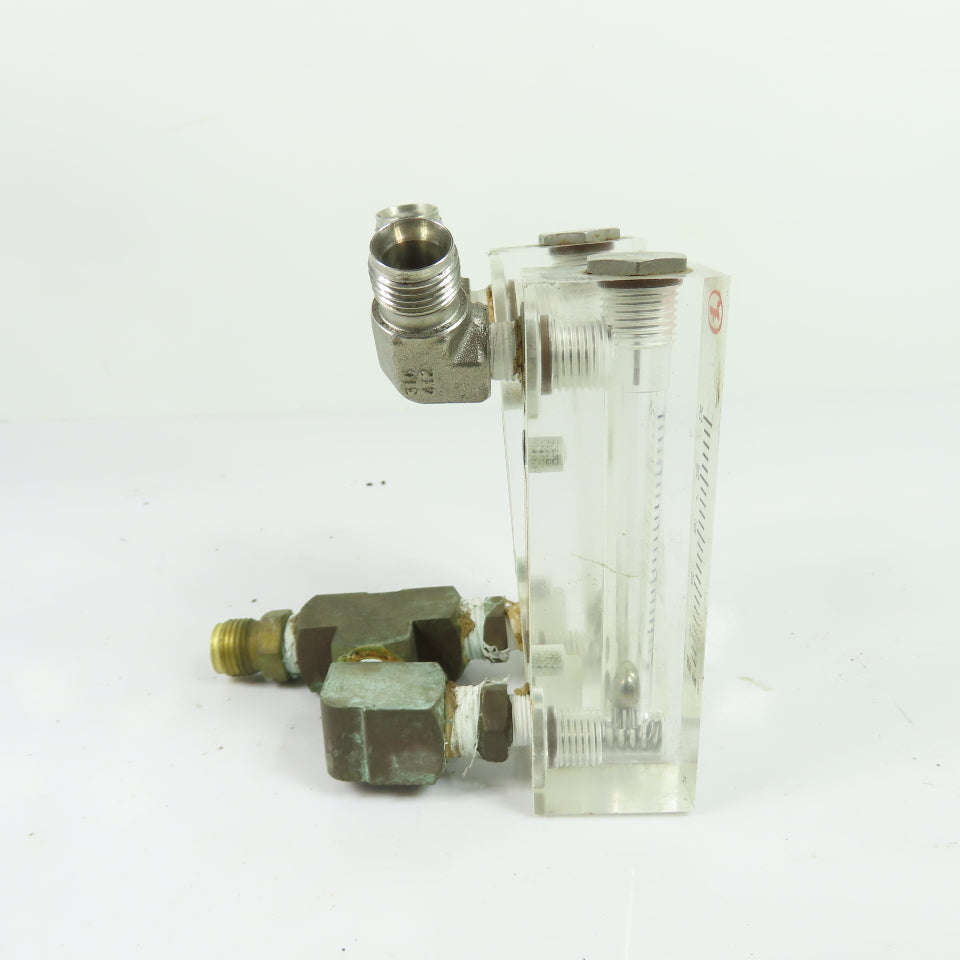 Dwyer VFA-25-SS-VIT Flowmeter 2.5-25 L/min AIR 100 PSIG Lot Of 2