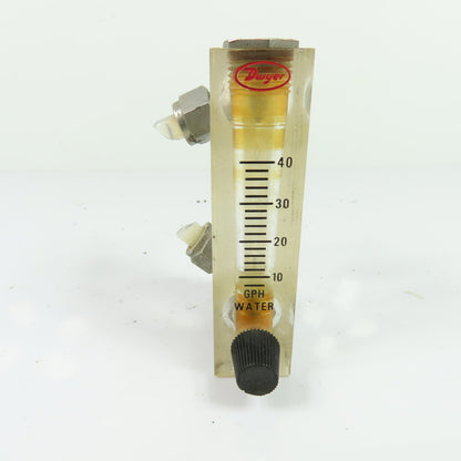 Dwyer VFA-44-SSV-VIT Visi-Float Flowmeter 10-40 GPH Water
