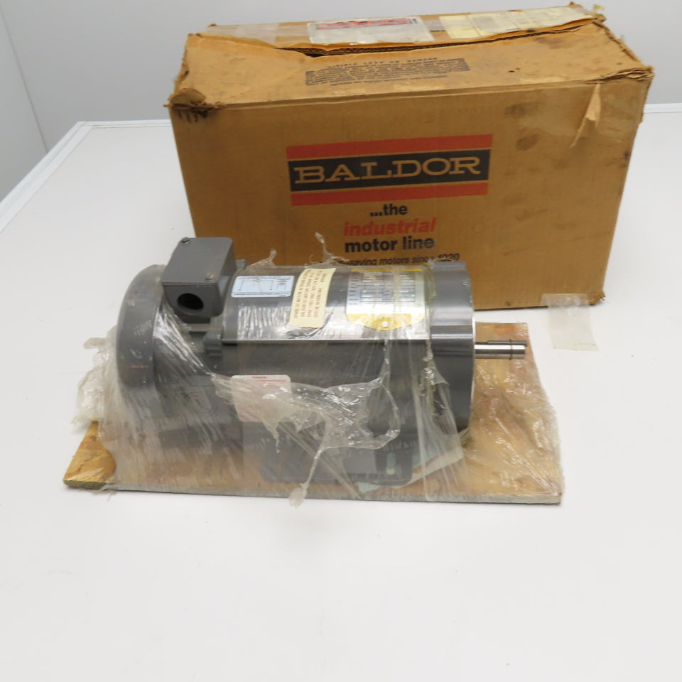 Baldor CDP3436 3/4HP DC Electric Motor 1750RPM 180V 56C