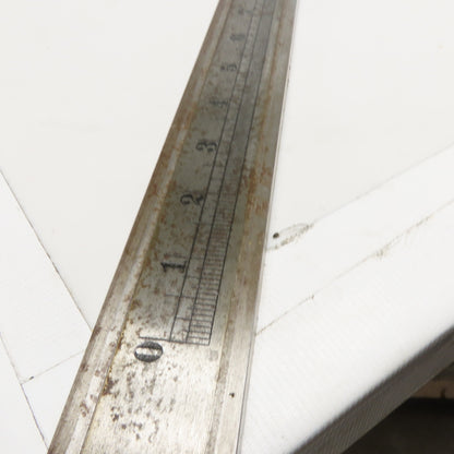 0-65" Heavy Duty Industrial Steel Straight Edge Measuring Scale 1-1/2" x 1/2" T
