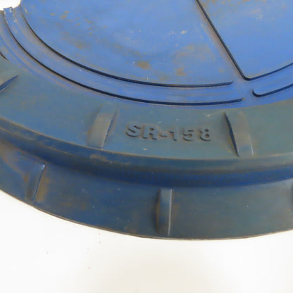 Anver SR-158 16" OD Blue Vacuum Lifter Suction Pad