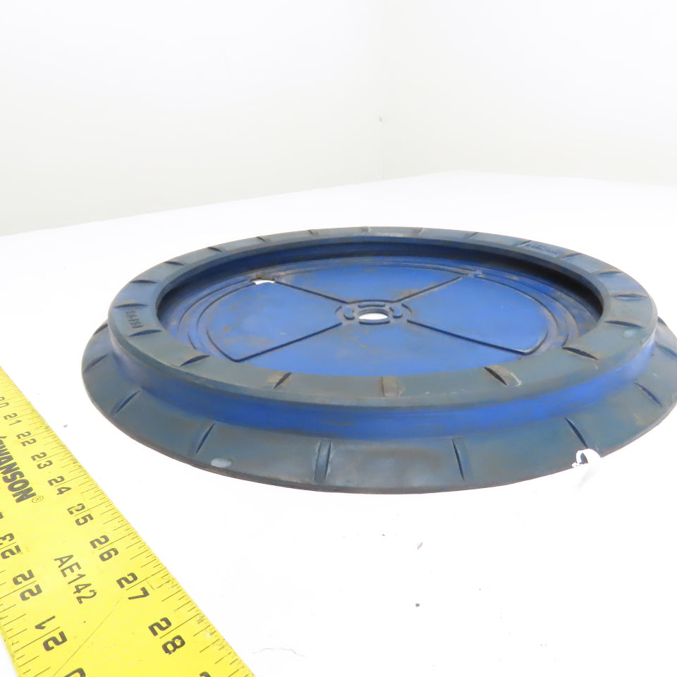 Anver SR-158 16" OD Blue Vacuum Lifter Suction Pad