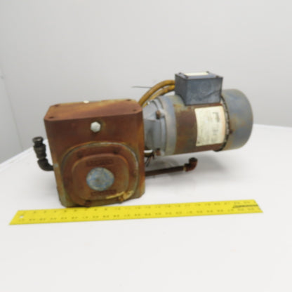 Magnetek 10-186691-02 3/4HP Gear Motor 200-230/460V 3Ph 1725RPM JA56C Fr.