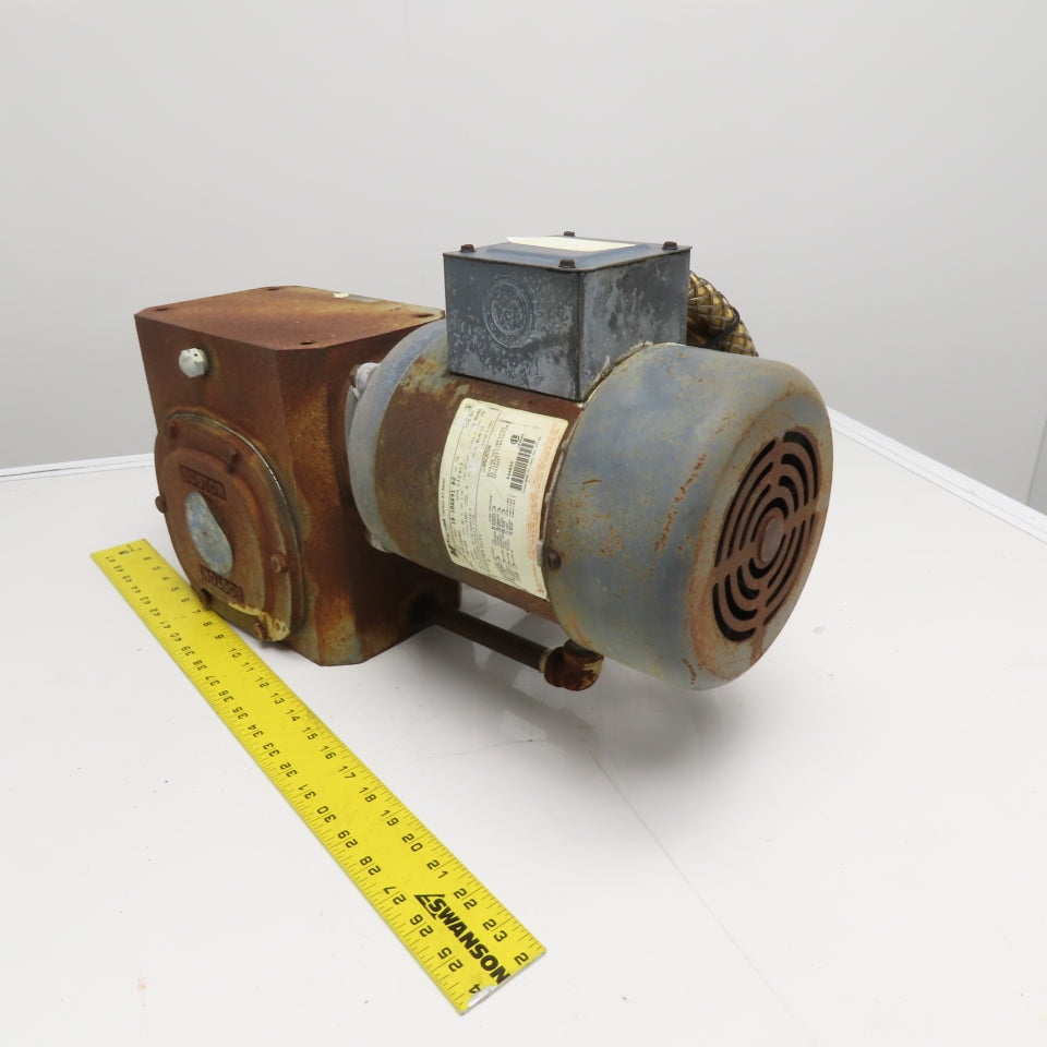Magnetek 10-186691-02 3/4HP Gear Motor 200-230/460V 3Ph 1725RPM JA56C Fr.