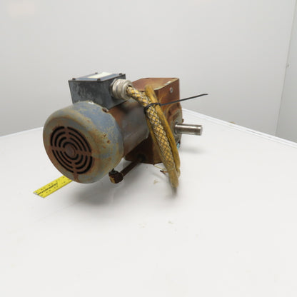 Magnetek 10-186691-02 3/4HP Gear Motor 200-230/460V 3Ph 1725RPM JA56C Fr.