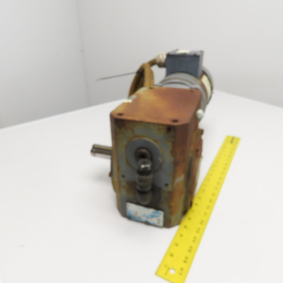 Magnetek 10-186691-02 3/4HP Gear Motor 200-230/460V 3Ph 1725RPM JA56C Fr.