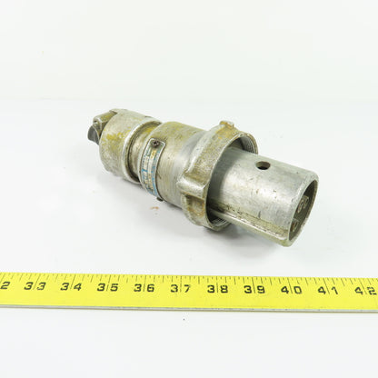 Crouse-Hinds APJ6375 60A 3W3P Arktite Body Grounded Plug 600VAC 250VDC