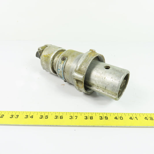 Crouse-Hinds APJ6375 60A 3W3P Arktite Body Grounded Plug 600VAC 250VDC