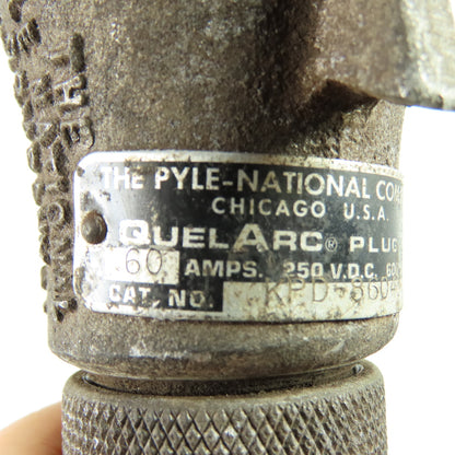 The Pyle-National Company KPD-56046 QuelArc Plug 60A 250VDC 600VAC