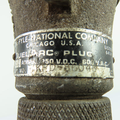 The Pyle-National Company KPD-56046 QuelArc Plug 60A 250VDC 600VAC