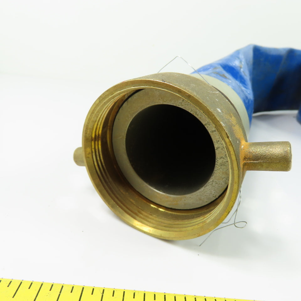 SF-10 2" Blue Lay-Flat Water Discharge Hose 23' Long