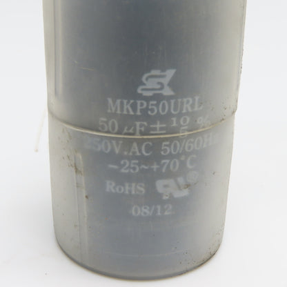 MKP50URL 50uF 250V AC Motor Run Capacitor 50/60Hz