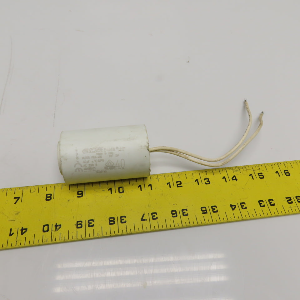 ICAR MLR25 PRA 400 40uF 250V AC Motor Run Capacitor 50/60Hz