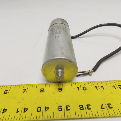Arcotronics C.87.6CG3 130uF 330VAC Motor Run Capacitor 50/60Hz
