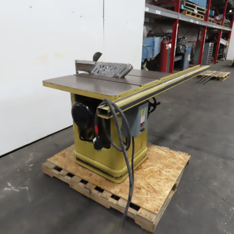 Powermatic 66-TA 10" Tilting Arbor Table Saw 45° Bevel 208-230/480V 3Ph 5Hp