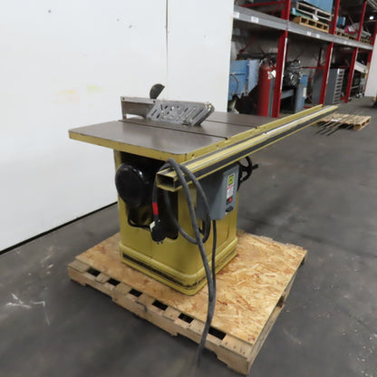Powermatic 66-TA 10" Tilting Arbor Table Saw 45° Bevel 208-230/480V 3Ph 5Hp