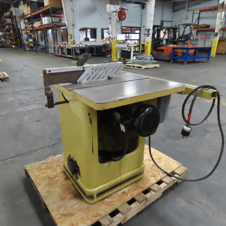 Powermatic 66-TA 10" Tilting Arbor Table Saw 45° Bevel 208-230/480V 3Ph 5Hp
