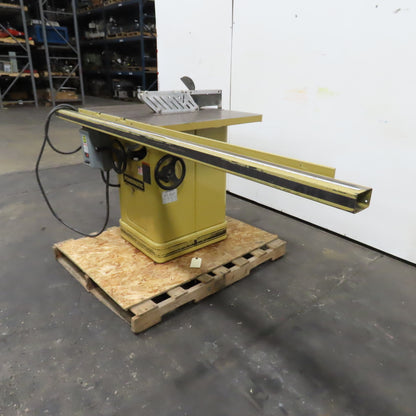 Powermatic 66-TA 10" Tilting Arbor Table Saw 45° Bevel 208-230/480V 3Ph 5Hp
