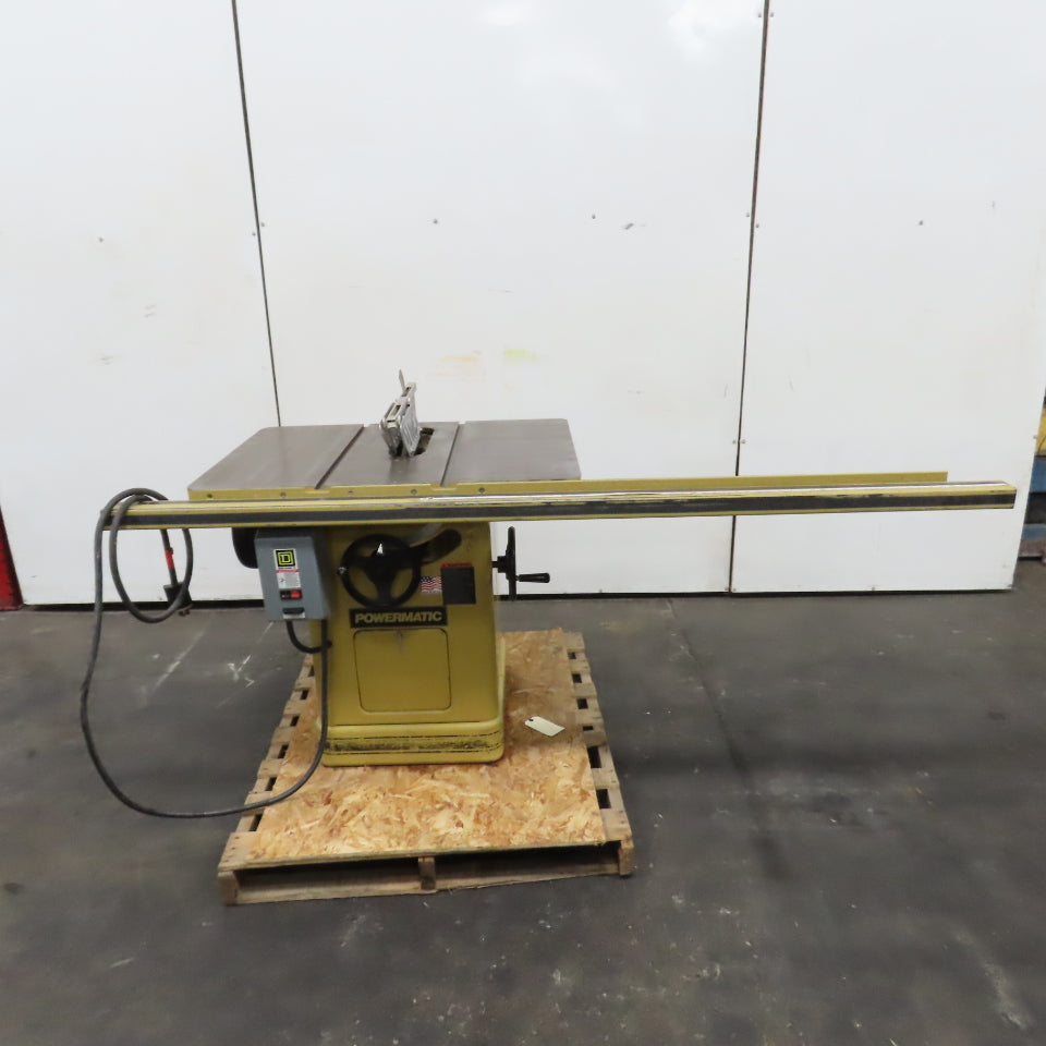 Powermatic 66-TA 10" Tilting Arbor Table Saw 45° Bevel 208-230/480V 3Ph 5Hp