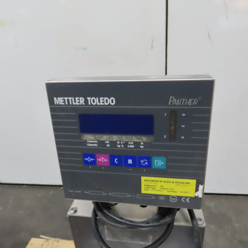 Mettler Toledo PTHN 3000 000 Panther Digital Floor Scale 120V 1Ph (Parts/Repair)
