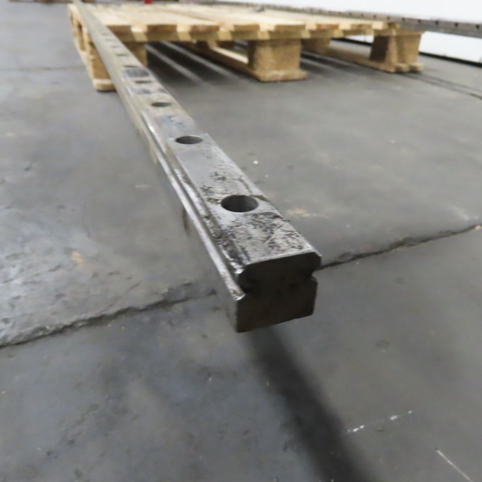 120" OAL Linear Motion Guide Rail 23mm Wide x 22mm Height