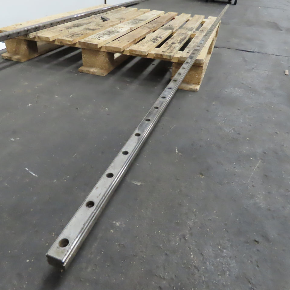 120" OAL Linear Motion Guide Rail 23mm Wide x 22mm Height