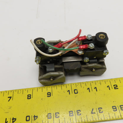 Omron V-15-3B6-K Dual Rocker Switch Assembly Pallet Jack