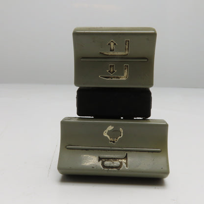 Omron V-15-3B6-K Dual Rocker Switch Assembly Pallet Jack