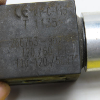 ASCO 266763-902 WT8551A001MS Solenoid Coil 120V 60Hz 110V 50Hz 6.3W