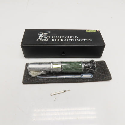 Zebra Skimmers MT-032ATC Hand-Held Refractometer 0-32% Brix