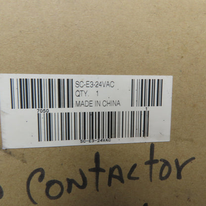 Fuji Electric SC-E3-24VAC SC-E3 3Ph 100A Magnetic Contactor 24V Coil