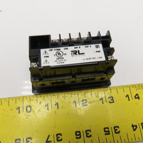 Red Lion CUB5R000 8-Digit Dual Counter and Rate Indicator 9-28VDC