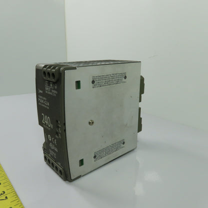 IDEC PS6R-G24 240W DIN Rail Power Supply 24VDC 10A Output 100-240VAC Input