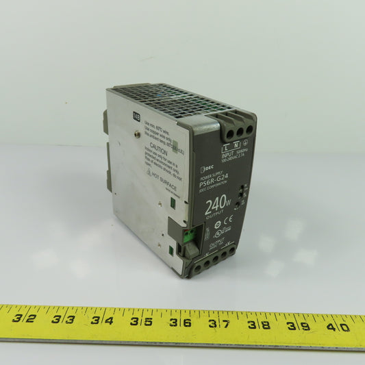 IDEC PS6R-G24 240W DIN Rail Power Supply 24VDC 10A Output 100-240VAC Input