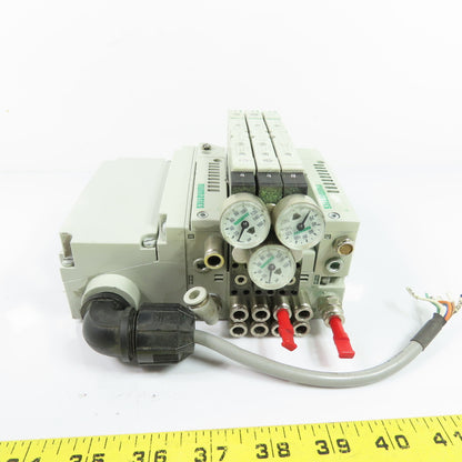 Numatics R501A2B10MA00F1 Solenoid Valve Manifold Assembly 24VDC 8bar 115PSIG