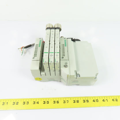 Numatics R501A2B10MA00F1 Solenoid Valve Manifold Assembly 24VDC 8bar 115PSIG