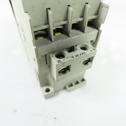 Allen-Bradley 100-C12E*10 3-Pole Contactor 24VDC W/YC9Z-RHU10A20P Overload Relay