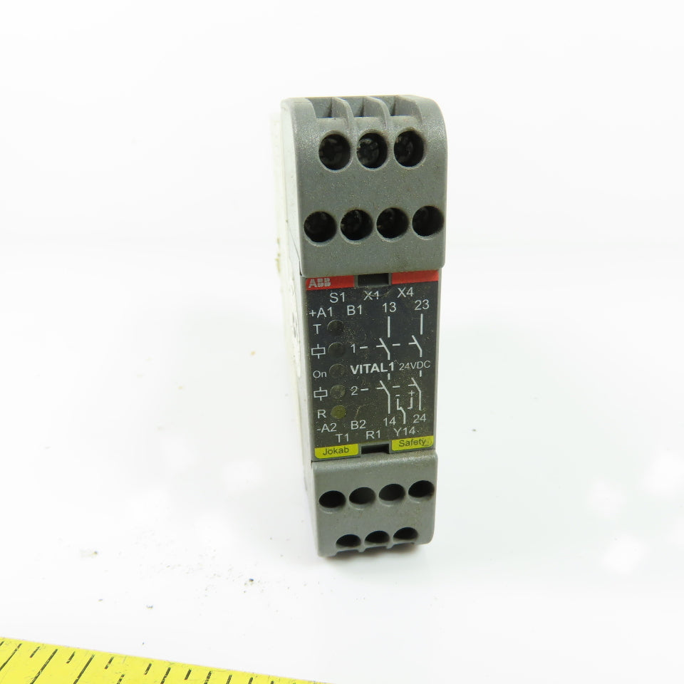 ABB Jokab Safety 2TLA020052R1000 VITAL 1 Safety Relay Controller 24VDC