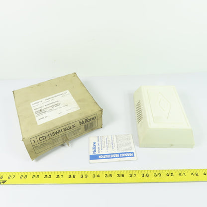 NuTone CD-115WH 1-Door Chime Doorbell Kit NEW
